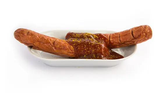 Riesen Currywurst
